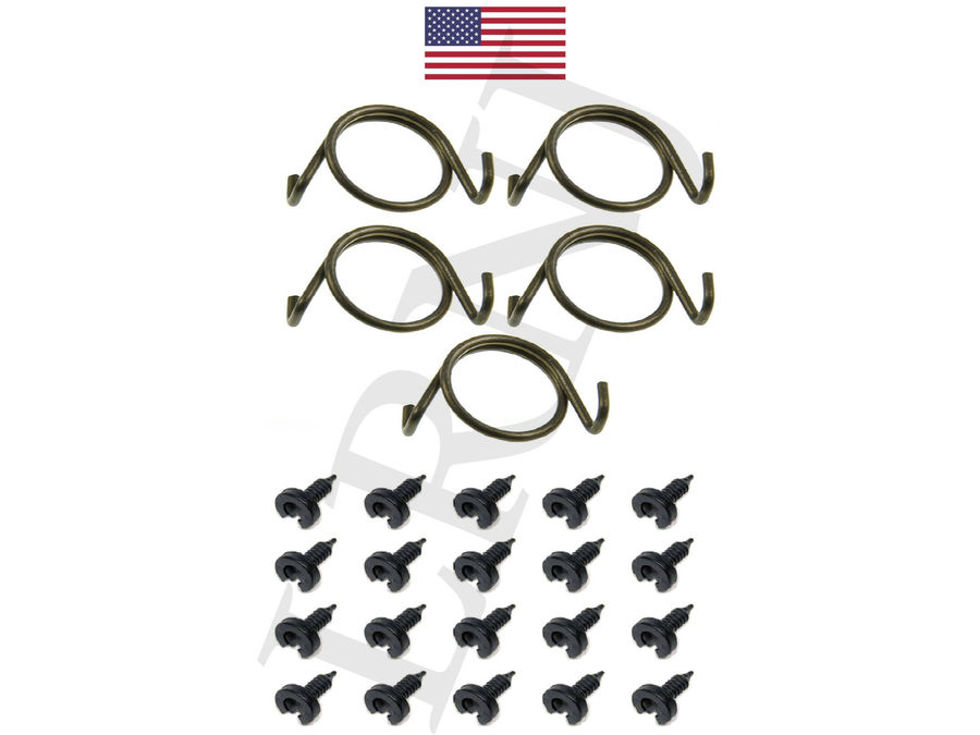 LAND ROVER DISCOVERY 1 1989-1998 DOOR LOCK LATCH REPAIR SPRINGS AND CLIPS SET PART NUMBER: X8R10/CLIPS3