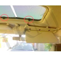 LAND ROVER DISCOVERY 1 & DISCOVERY 2 RETRACTABLE SUNROOF SHADE CLIPS REPAIR KIT PART NUMBER: URY2