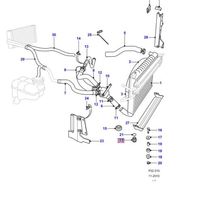 LAND ROVER RANGE ROVER CLASSIC & P38 V8 RADIATOR FILLER BRASS PLUG DRAIN & RING PART NUMBER: ERR4686 ERR4685