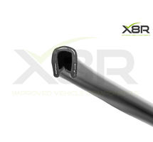 Black Flexible Car protective Rubber Edging Edge Trim Seal Motorbike Classic Kit Part Number: X8R101 / X8R0101