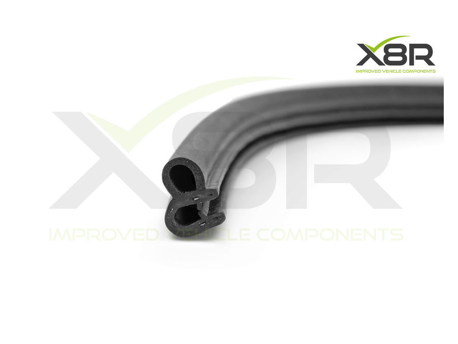 SMALL CAR DOOR BOOT BONNET RUBBER EDGE EDGING TRIM SEAL PROTECT PROTECTION PART NUMBER: X8R0118 / X8R118