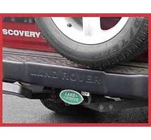 LAND ROVER CHROME TOW HITCH COVER RECEIVER 2" NEW GENUINE LAND ROVER PART NUMBER: LRK91690