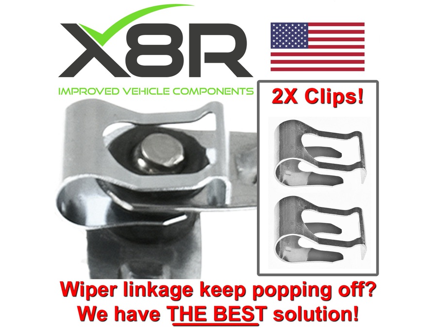 FORD FOCUS MKII 2 WINDSCREEN WIPER MOTOR LINKAGE LINK REPAIR CLIP KIT STRONG PART NUMBER: X8R3
