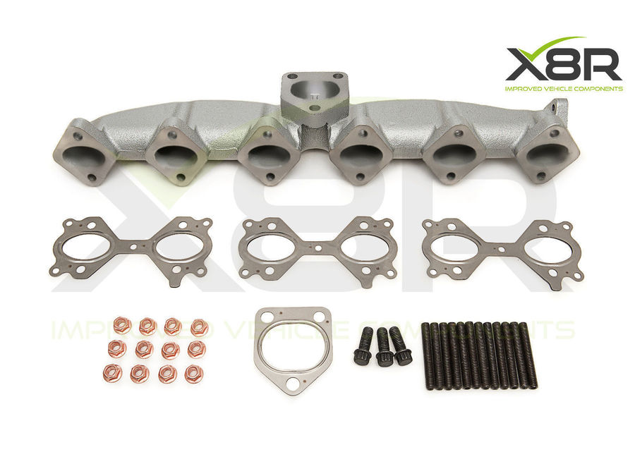 NEW REPLACEMENT CAST IRON EXHAUST MANIFOLD BMW X3 E83 3.0D X5 E53 3.0D CRACK FIX PART NUMBER: X8R0095