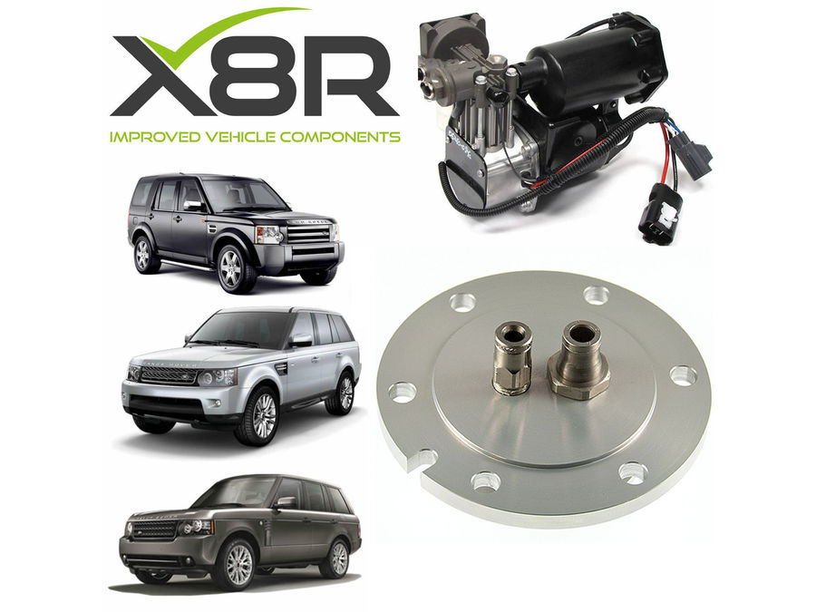 LAND ROVER LR4 / DISCOVERY 4 AIR COMPRESSOR DRIER NEW END CAP REBUILD KIT PART NUMBER: X8R37