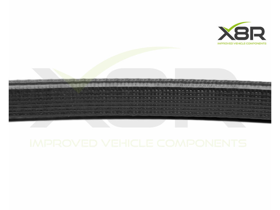 LARGE BIG BLACK FLEXIBLE METAL CAR PROTECTIVE RUBBER EDGING EDGE TRIM SEAL KIT PART NUMBER: X8R103 / X8R0103