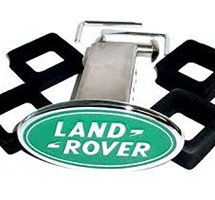 LAND ROVER CHROME TOW HITCH COVER RECEIVER 2" NEW GENUINE LAND ROVER PART NUMBER: LRK91690