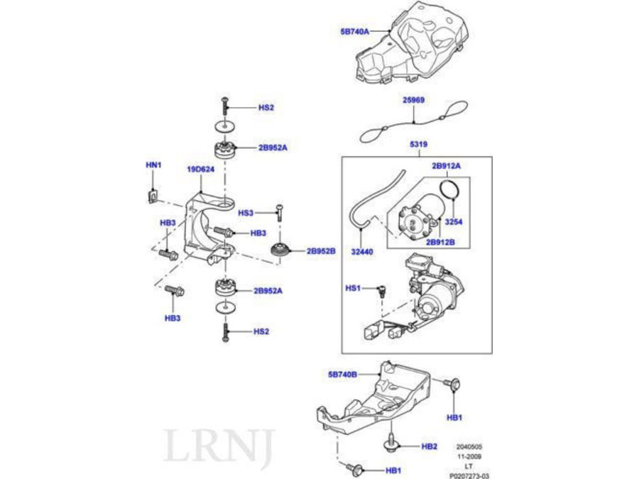 LAND ROVER DISCOVERY 3 HITACHI AIR SUSPENSION COMPRESSOR PIPE INSTALLATION KIT PART NUMBER: DA3964