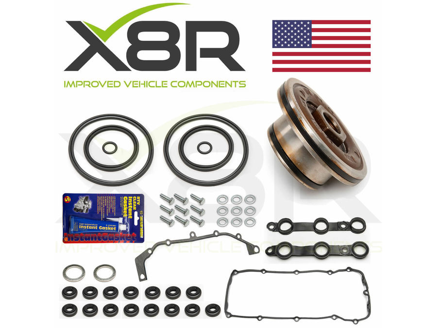 BMW DOUBLE TWIN DUAL VANOS SEALS REPAIR SET KIT M52TU M54 WITH GASKETS PART NUMBER: X8R0067-X8R0028