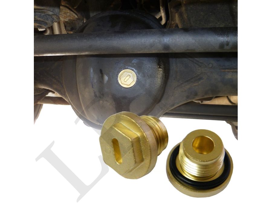 LAND ROVER DISCOVERY 2 FRONT & REAR DIFFERENTIAL AXLE OIL LEVEL & DRAIN PLUGS PART NUMBER: FTC5403 X2 & TYB500120 X2