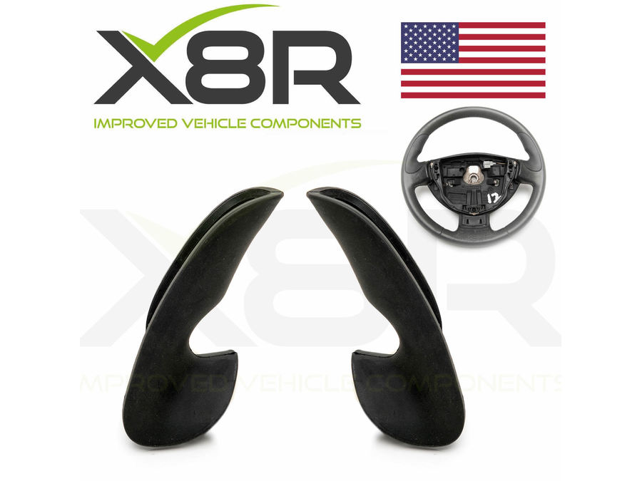 RENAULT SPORT RS CLIO MKII 172 182 STEERING WHEEL RUBBER REPLACEMENT THUMB GRIPS PART NUMBER: X8R0068