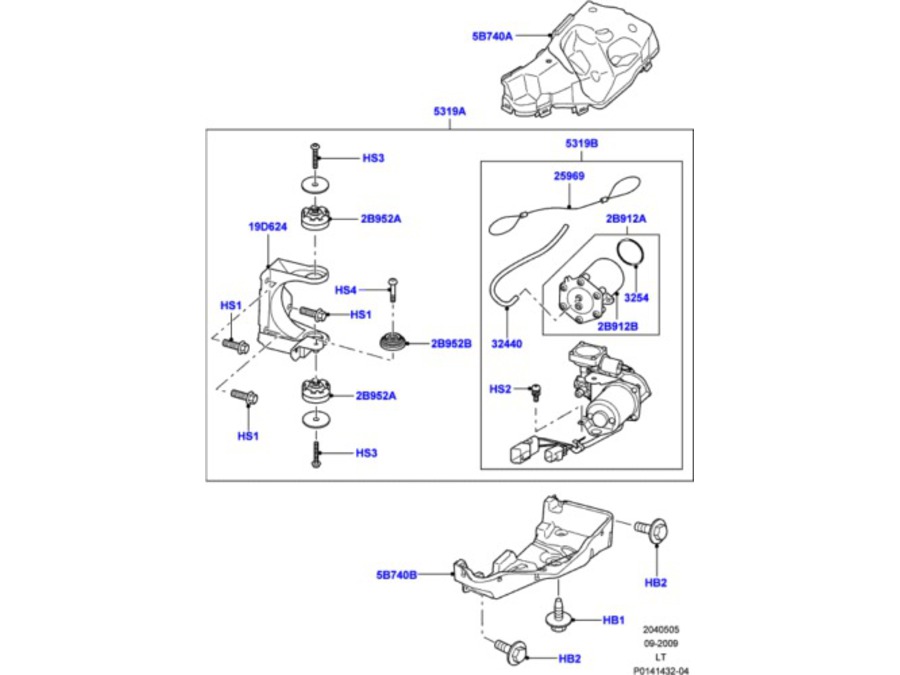 LAND ROVER DISCOVERY MK 3 (LR3), MK 4 (LR4) RANGE ROVER SPORT AIR COMPRESSOR REPAIR KIT HITACHI PART NUMBER: X8R46