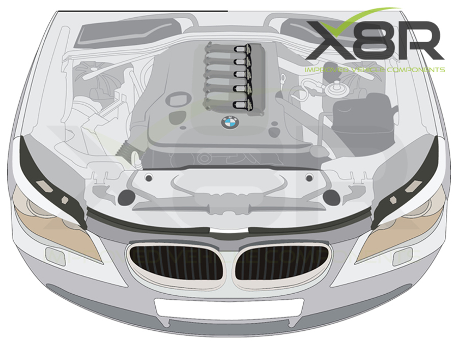 4X 22MM BMW DIESEL SWIRL FLAP BLANKS FLAPS REPAIR WITH INTAKE MANIFOLD GASKETS PART NUMBER: X8R0066-X8R0015